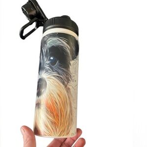 YORKSHIRE TERRIER Society 6 Stainless water bottle dog pet lover thermos Yorkie